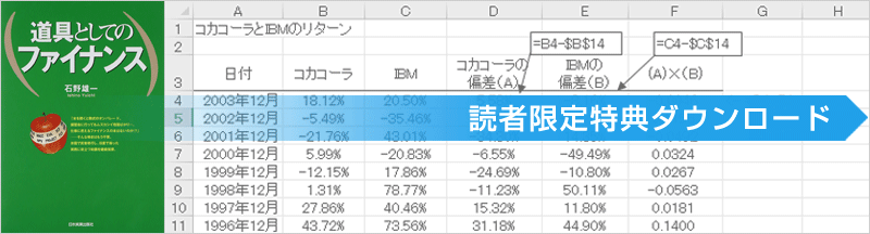 道具としてのファイナンス 特典ダウンロード